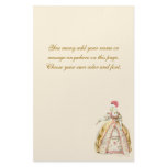 Marie Antoinette French Poodle Stationery