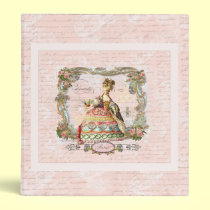 Marie Antoinette French Script Binder Album binders