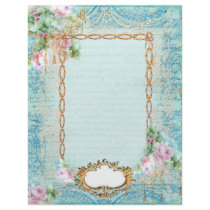 Marie Antoinette French Stationery and Cards Personalized Letterhead