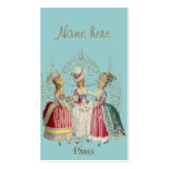 Marie Antoinette Girls Business Cards