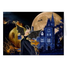 Marie Antoinette Halloween Masquerade Greeting Cards