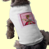 Marie Antoinette Hot Pink & Peacock pet clothing
