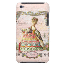 Marie Antoinette in Pink Barely There Ipod Cases