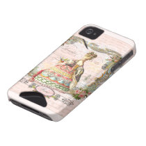 Marie Antoinette in Pink Id Iphone 4 Cover