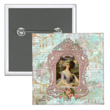 Marie Antoinette in Pink Frame