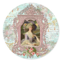 Marie Antoinette in Pink Frame