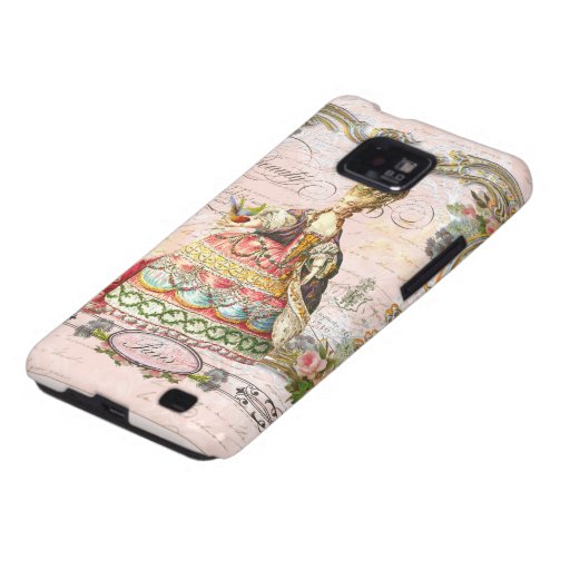 Marie Antoinette in Pink Paris Case Samsung Galaxy S Cases