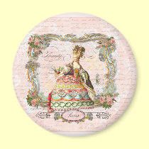 Marie Antoinette in Pink magnets
