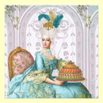 Marie Antoinette Let them Eat Cake invitations