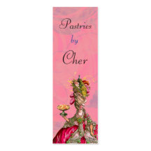 Marie Antoinette Let Them Eat Cake Business Card