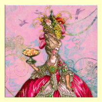 Marie Antoinette Let them Eat Cake invitations