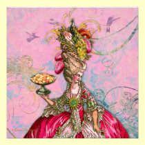 Marie Antoinette Let them Eat Cake invitations