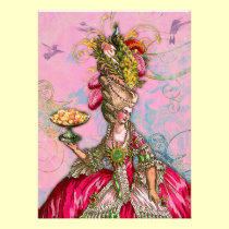 Marie Antoinette Let them Eat Cake invitations