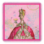 Marie Antoinette Let them eat cake & Peacock stickers