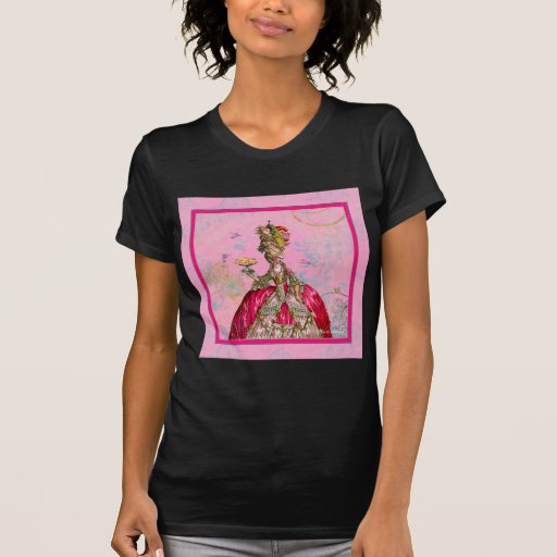 Marie Antoinette Let them eat cake & Peacock Tshirts