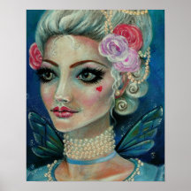 Marie Antoinette love love Print