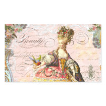 Marie Antoinette Paris Pink Roses Stickers