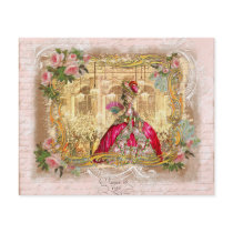 Marie Antoinette Party in Pink at Versailles Personalized Flyer