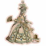 MARIE ANTOINETTE PASTILLE ORNAMENT PHOTO CUT OUTS