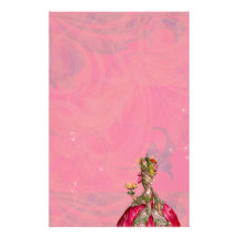 Marie Antoinette Peacock Pastry Stationery