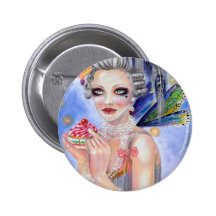Marie Antoinette Pinback Button