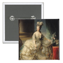 Marie Antoinette  Queen of France, 1779 Pinback Buttons
