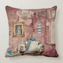 Marie Antoinette Setting Room pillow
