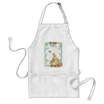Marie Antoinette & Sparrow Apron