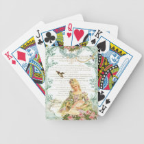 Marie Antoinette & Sparrow playing cards