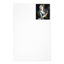 Marie Antoinette Stationary Stationery Design