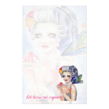 Marie Antoinette Stationery Paper