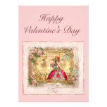 Marie Antoinette Valentine Card Personalized Invites