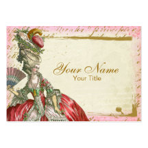 Marie Antoinette Versailles Business Card