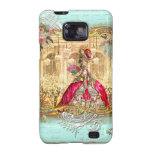 Marie Antoinette Versailles Party in Aqua Samsung Galaxy S Case