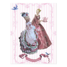 Marie AntoinetteTea at Trianon Post Card
