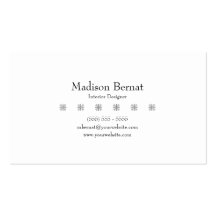 Marie - Black Business Card Template