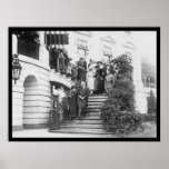 Marie Curie and President Harding 1922 posters