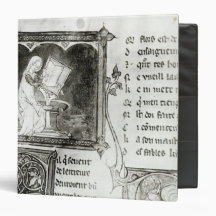 Marie de France  writing 3 Ring Binder