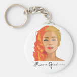 Marie Glad Key Chain