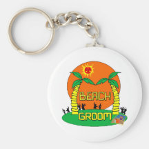Marié Keychain de plage Porte-clé
