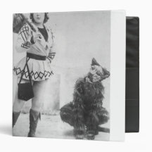 Marie Lloyd  as Dick Whittington in 1898 Vinyl Binders