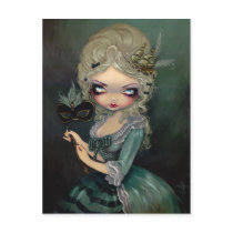 "Marie Masquerade" Postcard