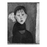 Marie, young woman of the people postcard