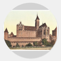 Marienburg, east side, Prussia, Germany (i.e., Mal Sticker
