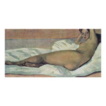 Marietta (The Roman Odalisque) By Corot Jean-Bapti Personalized Photo Card