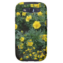 Marigolds and daisies samsung galaxy s3 case