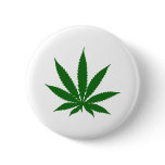 Marijuana Leaf Buttons