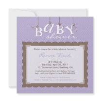 marilyn ryan :: BABY SHOWER INVITES