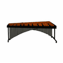 Marimba Design Graphic 1 Photo Sculpture