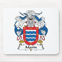 Marin Family Crest Mouse Mats